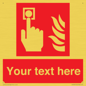 Custom Fire Alarm call point